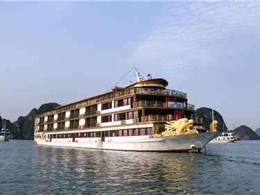 Golden Cruise - Experiencing, enjoying a 9999 golden plated cruise with Inbound Vietnam