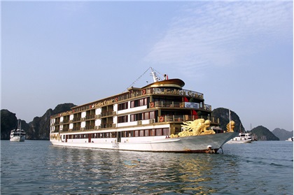 Golden Cruise - Experiencing, enjoying a 9999 golden plated cruise with Inbound Vietnam